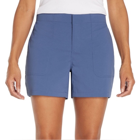 Eddie Bauer Pants - NWOT Eddie Bauer Women’s Active Hiker Short 5” Inseam, Blue, Size 8 Preppy
